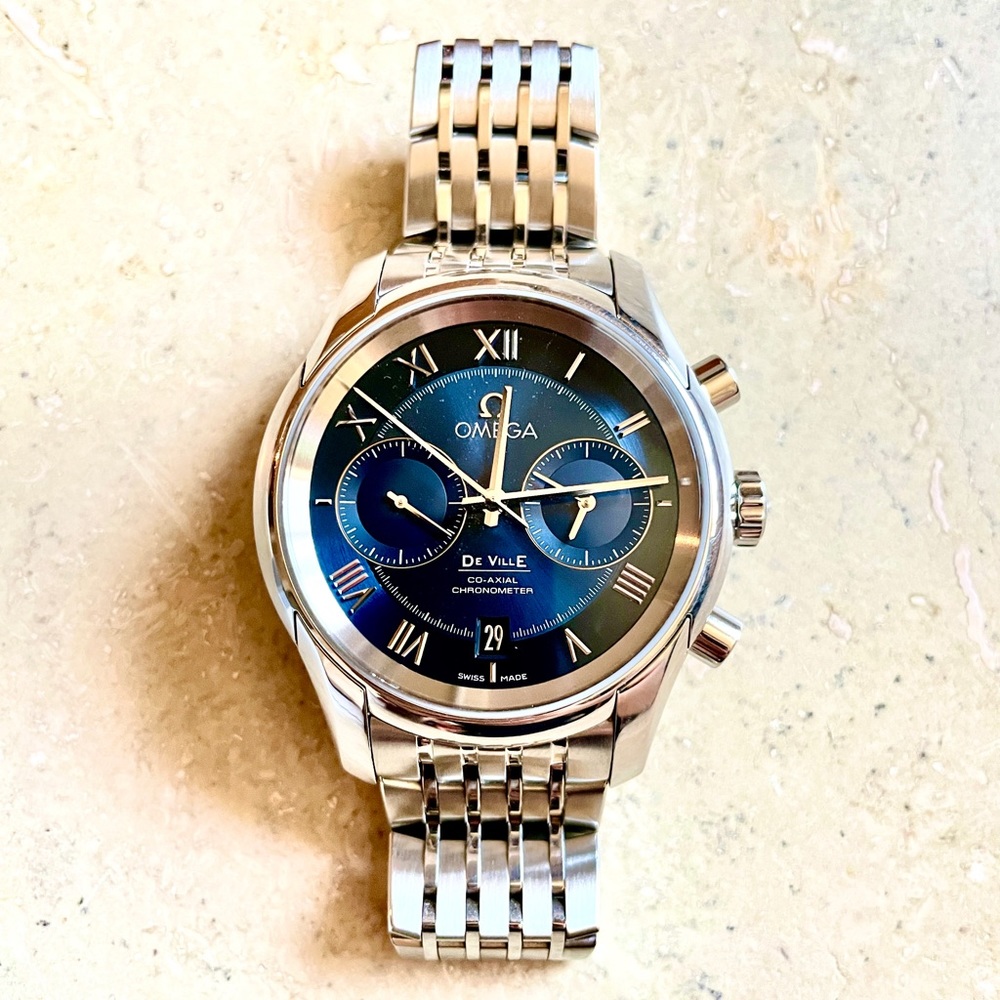 Omega Deville Co-axial Chronograph Watch